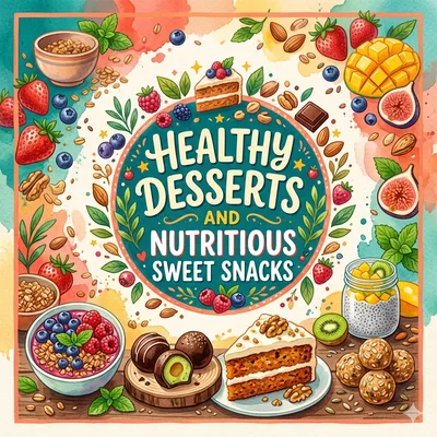 Healthy Desserts and Low Sugar Baking