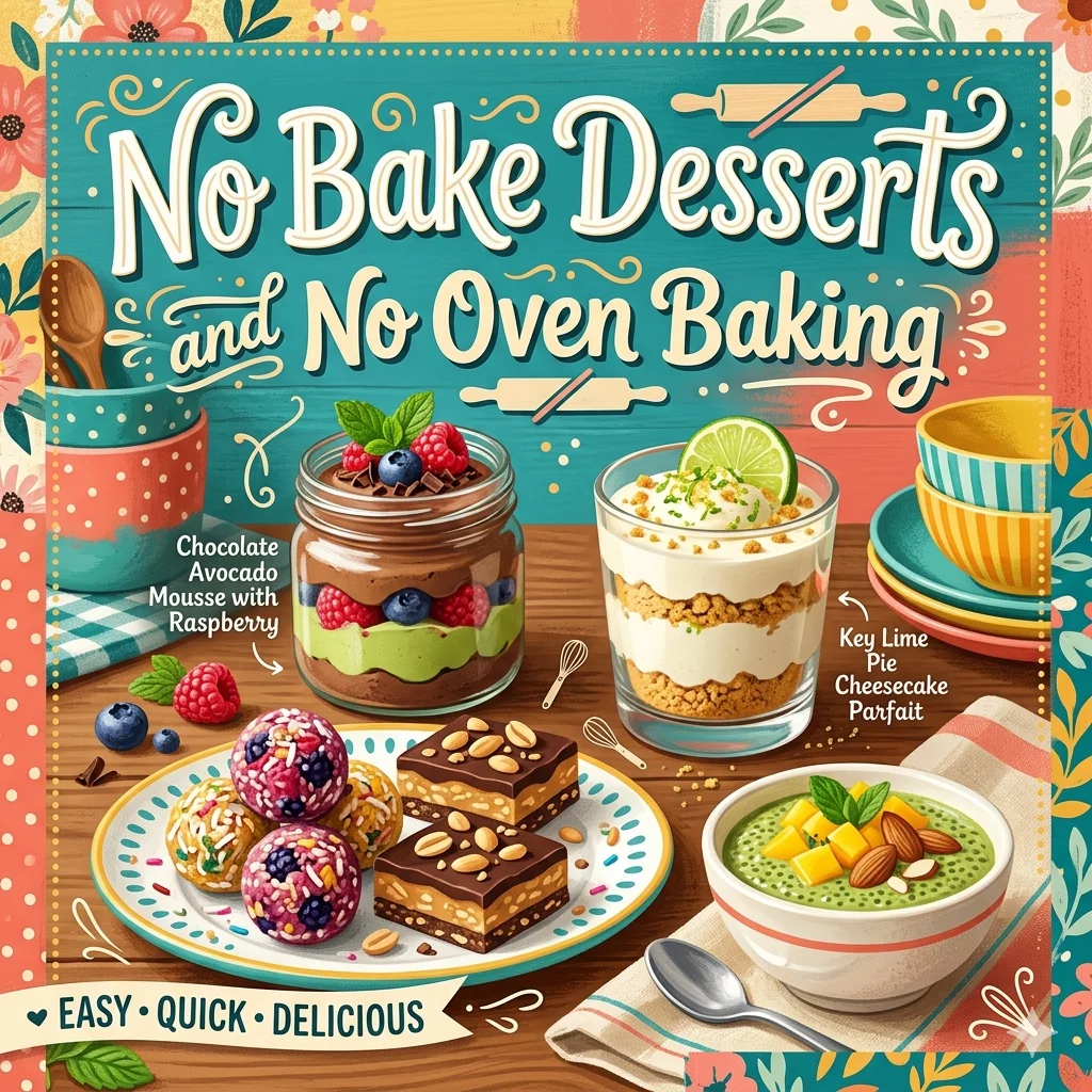 No Bake Desserts and No Oven Baking