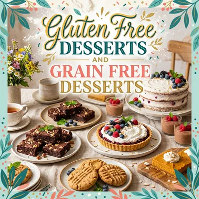 Gluten Free Desserts and Celiac Safe Sweets